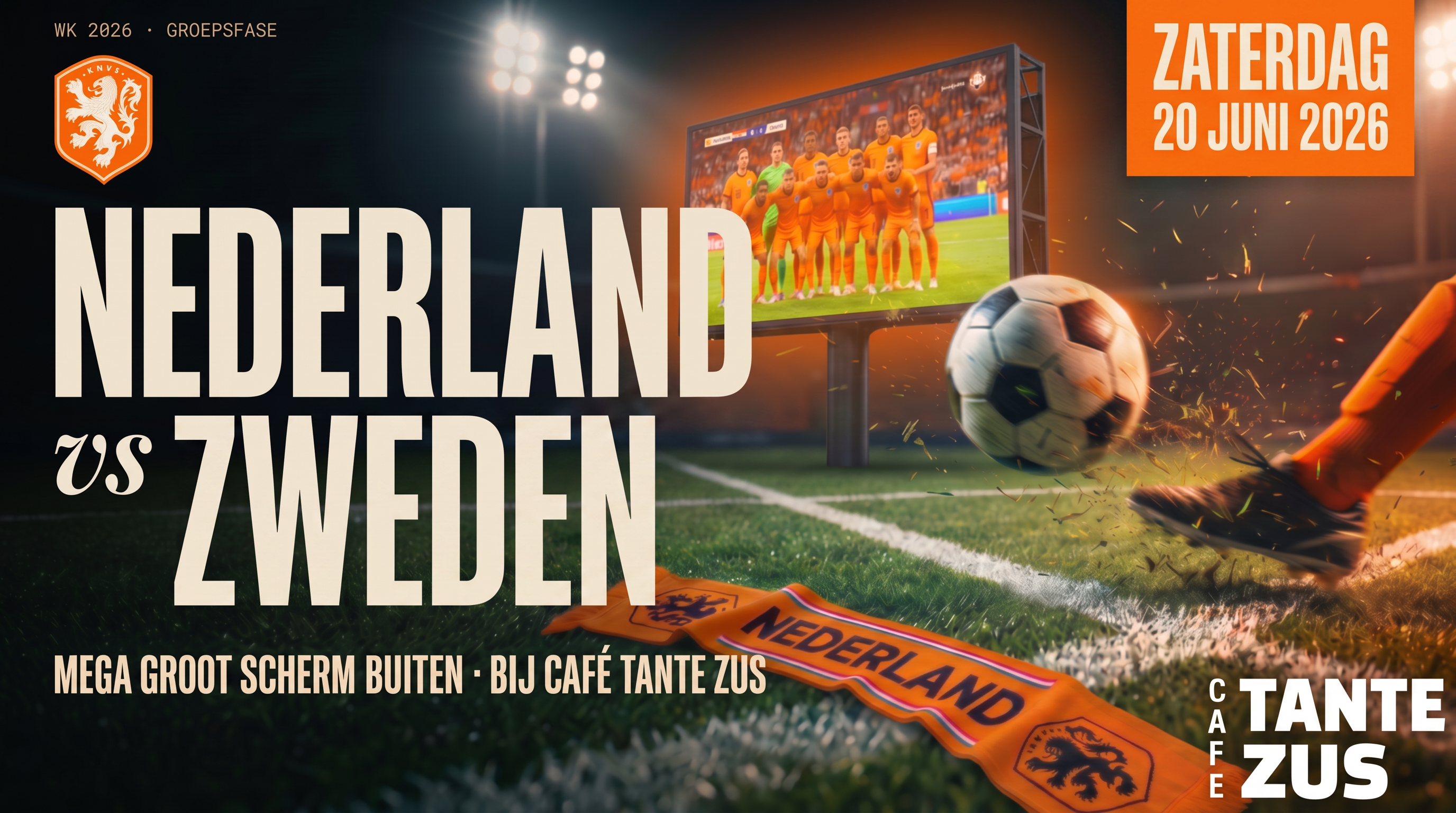 Nederland – Zweden (WK 2026)